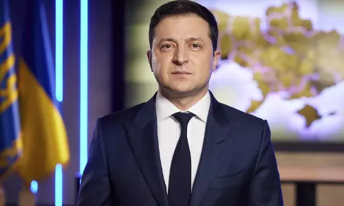 ഏത് നിമിഷവും യുദ്ധമുണ്ടാകാം; യൂറോപ്പിലൊന്നാകെ റഷ്യയുടെ അധിവേശ നീക്കമെന്ന് യുക്രൈൻ പ്രസിഡന്റ്