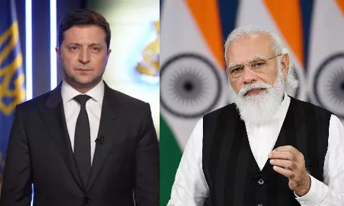 യുക്രൈനിലെ റഷ്യൻ ആക്രമണം: നരേന്ദ്രമോദിയെ വിളിച്ച് സെലൻസ്‌കി