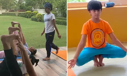 ഒൻപതാം വയസില്‍ ഗിന്നസ് റെക്കോർഡ്; ലോകത്തിലെ ഏറ്റവും പ്രായം കുറഞ്ഞ യോഗ പരിശീലകൻ