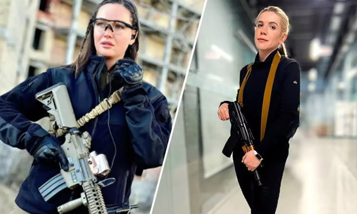 എം.പി മുതൽ ബ്യൂട്ടി ക്യൂൻ വരെ;റഷ്യക്കെതിരെ ആയുധമേന്തി യുക്രൈൻ വനിതകൾ