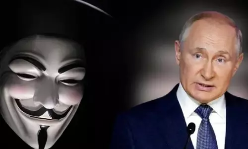 റഷ്യയോട് യുദ്ധം പ്രഖ്യാപിച്ച് അനോനിമസ് റഷ്യയോട് യുദ്ധം പ്രഖ്യാപിച്ച് അനോനിമസ്
