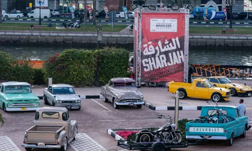 വാഹനപ്രേമികള്‍ക്ക് ആവേശമായി വീലേഴ്സ് ഫെസ്റ്റിവലിന് ഷാര്‍ജയില്‍ തുടക്കമായി