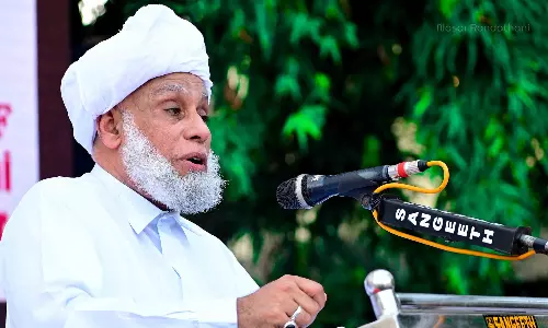 മുസ്‌ലിം ലീഗ് അവരുടെ വഴിക്ക് സമരം നടത്തട്ടെ: ജിഫ്രി മുത്തുക്കോയ തങ്ങൾ