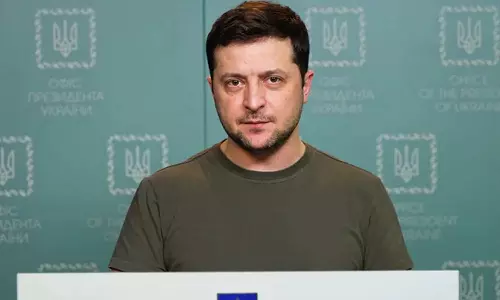 നിങ്ങൾ ഞങ്ങൾക്കൊപ്പമാണെന്ന് തെളിയിക്കൂ: യൂറോപ്യൻ യൂണിയനോട് സെലൻസ്‌കി