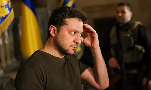 ബോംബാക്രമണം ഒന്നവസാനിപ്പിക്കൂ റഷ്യയോട് സെലൻസ്കിയുടെ അഭ്യർത്ഥന ബോംബാക്രമണം ഒന്നവസാനിപ്പിക്കൂ റഷ്യയോട് സെലൻസ്കിയുടെ അഭ്യർത്ഥന