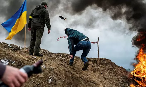 യുക്രൈനില്‍ നിന്ന് ഗസ്സയിലേക്കുള്ള ദൂരം; അഥവാ, ഒരു കൊടുംചതിയുടെ കഥ