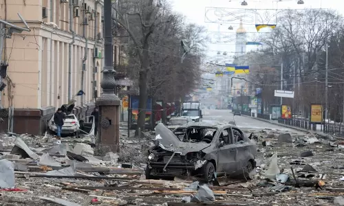 അടിയന്തരമായി ഖാർക്കീവ് വിടണം; ഇന്ത്യക്കാർക്ക് എംബസിയുടെ നിർദേശം അടിയന്തരമായി ഖാർക്കീവ് വിടണം; ഇന്ത്യക്കാർക്ക് എംബസിയുടെ നിർദേശം