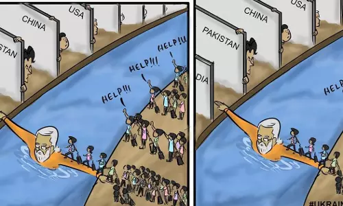 മോദിജി, ഇന്ത്യയുടെ പ്രതീക്ഷയുടെ പാലം; യുക്രൈൻ രക്ഷാപ്രവർത്തനത്തിൽ പ്രധാനമന്ത്രിയെ പുകഴ്ത്തി കേന്ദ്രമന്ത്രി