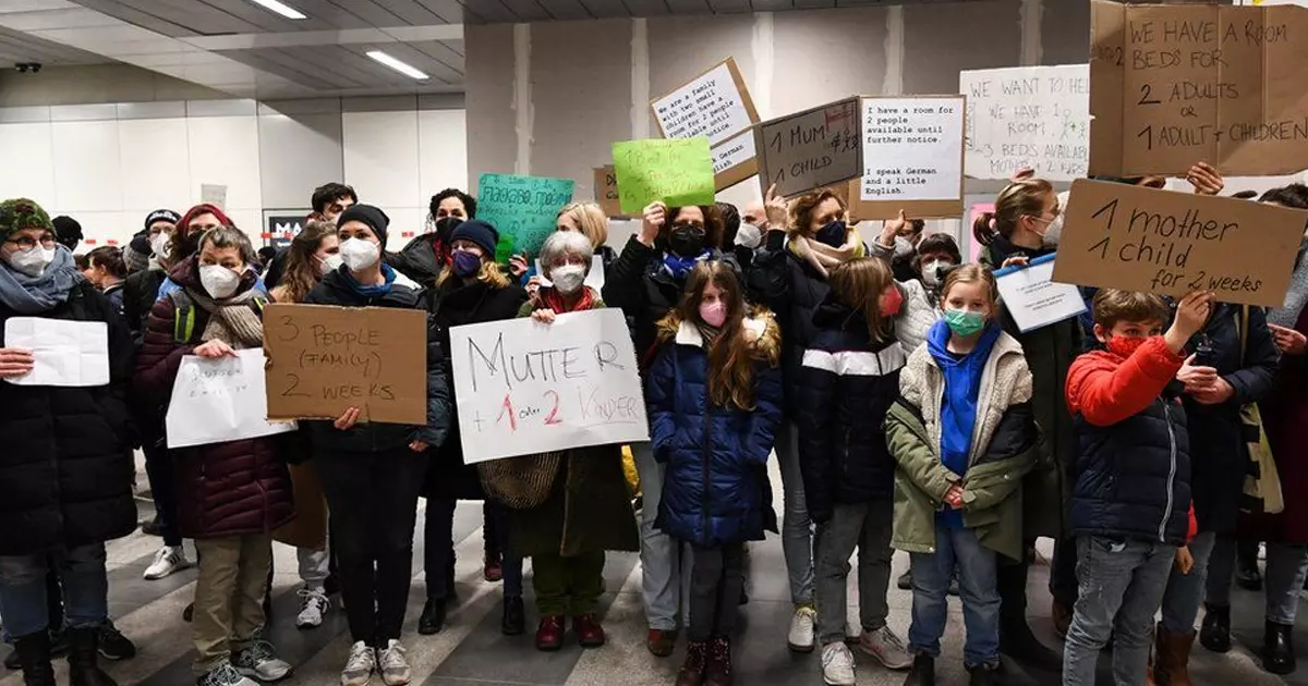 എന്‍റെ വീട്ടില്‍ താമസിക്കാം: യുക്രൈന്‍ അഭയാര്‍ഥികളെ സ്വാഗതം ചെയ്ത് ജര്‍മന്‍ കുടുംബങ്ങള്‍