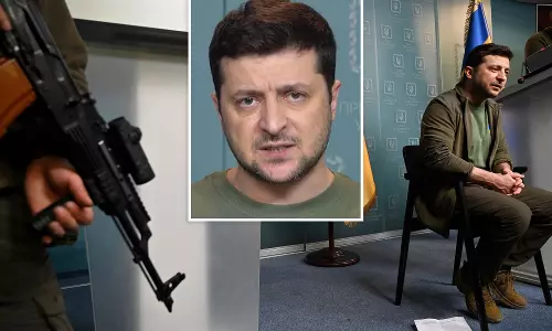 ഒരാഴ്ചയ്ക്കിടെ സെലൻസ്‌കി മരണമുഖത്തുനിന്ന് രക്ഷപ്പെട്ടത് മൂന്നു തവണ; കൊല്ലാനെത്തിയത് സിറിയൻ, ചെചൻ യുദ്ധങ്ങളിൽ ഭാഗമായ വിദഗ്ധ സംഘങ്ങൾ