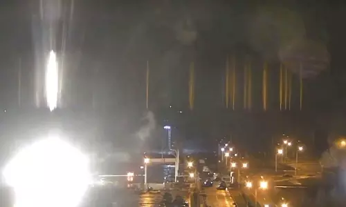 ആറ് ചെർണോബിൽ ദുരന്തത്തിനു തുല്യം; സാപ്രോഷ്യയിലെ ആണവനിലയ ആക്രമണത്തെക്കുറിച്ച് സെലൻസ്‌കി