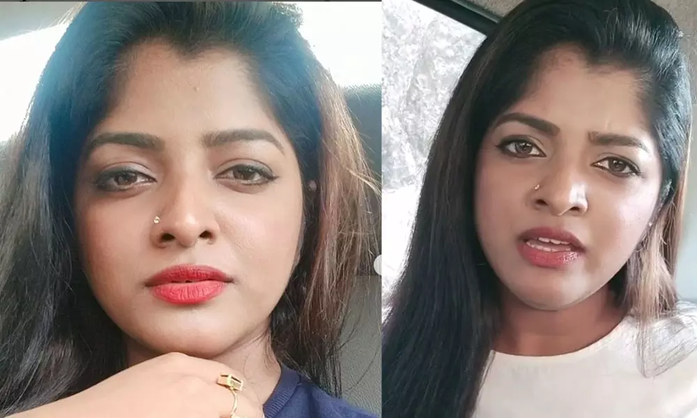 എനിക്കെതിരെ ആറു പേര്, ആത്മഹത്യ ചെയ്യില്ല, മരിച്ചാല് ഇത് മരണമൊഴിയായി കണക്കാക്കണം; വീഡിയോയില് അഞ്ജലി റീമാദേവ് എനിക്കെതിരെ ആറു പേര്, ആത്മഹത്യ ചെയ്യില്ല, മരിച്ചാല് ഇത് മരണമൊഴിയായി കണക്കാക്കണം; വീഡിയോയില് അഞ്ജലി റീമാദേവ്