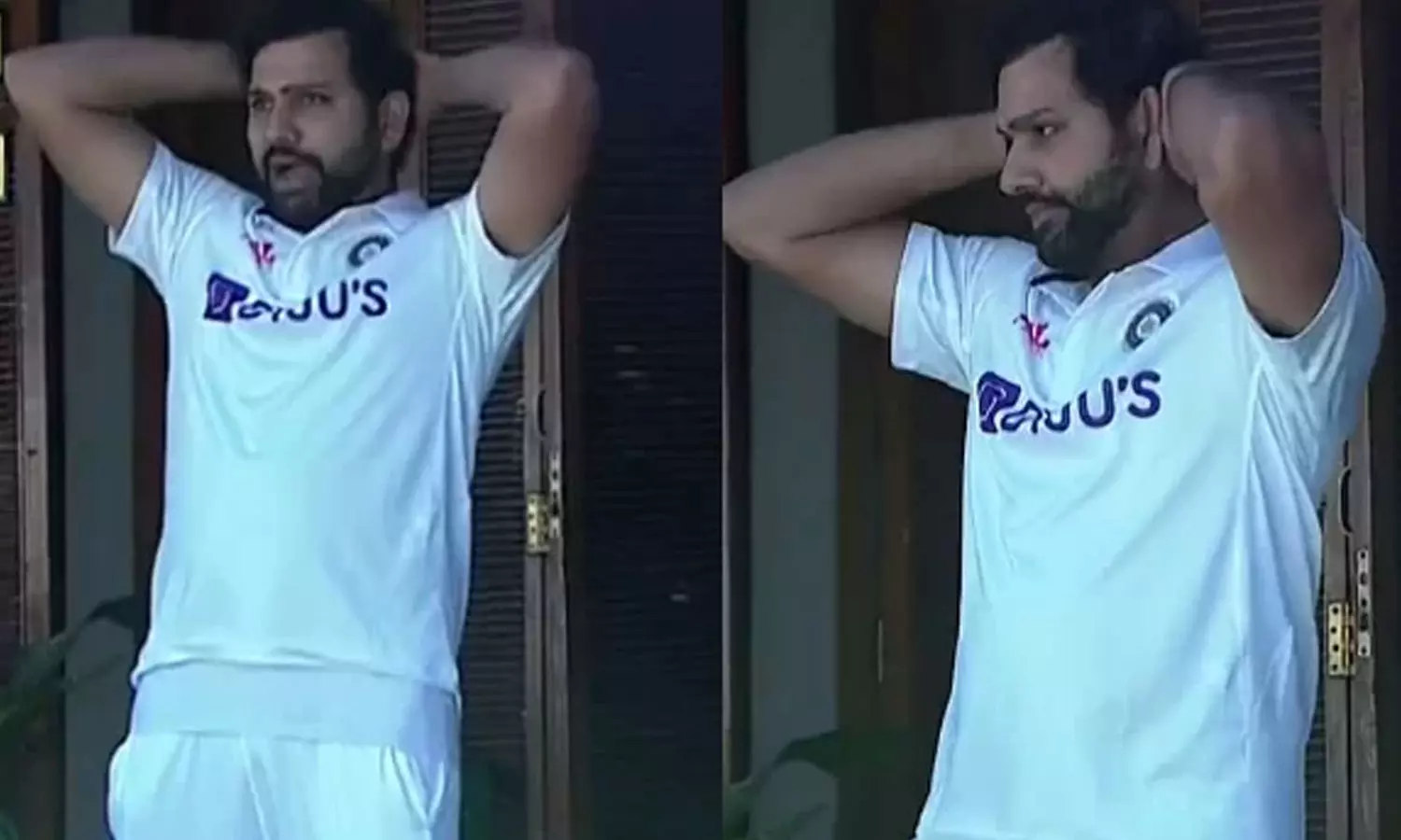 കോഹ്‍ലി വീണു; നിരാശയോടെ തലയില്‍ കൈവച്ച് ക്യാപ്റ്റന്‍,വീഡിയോ വൈറല്‍