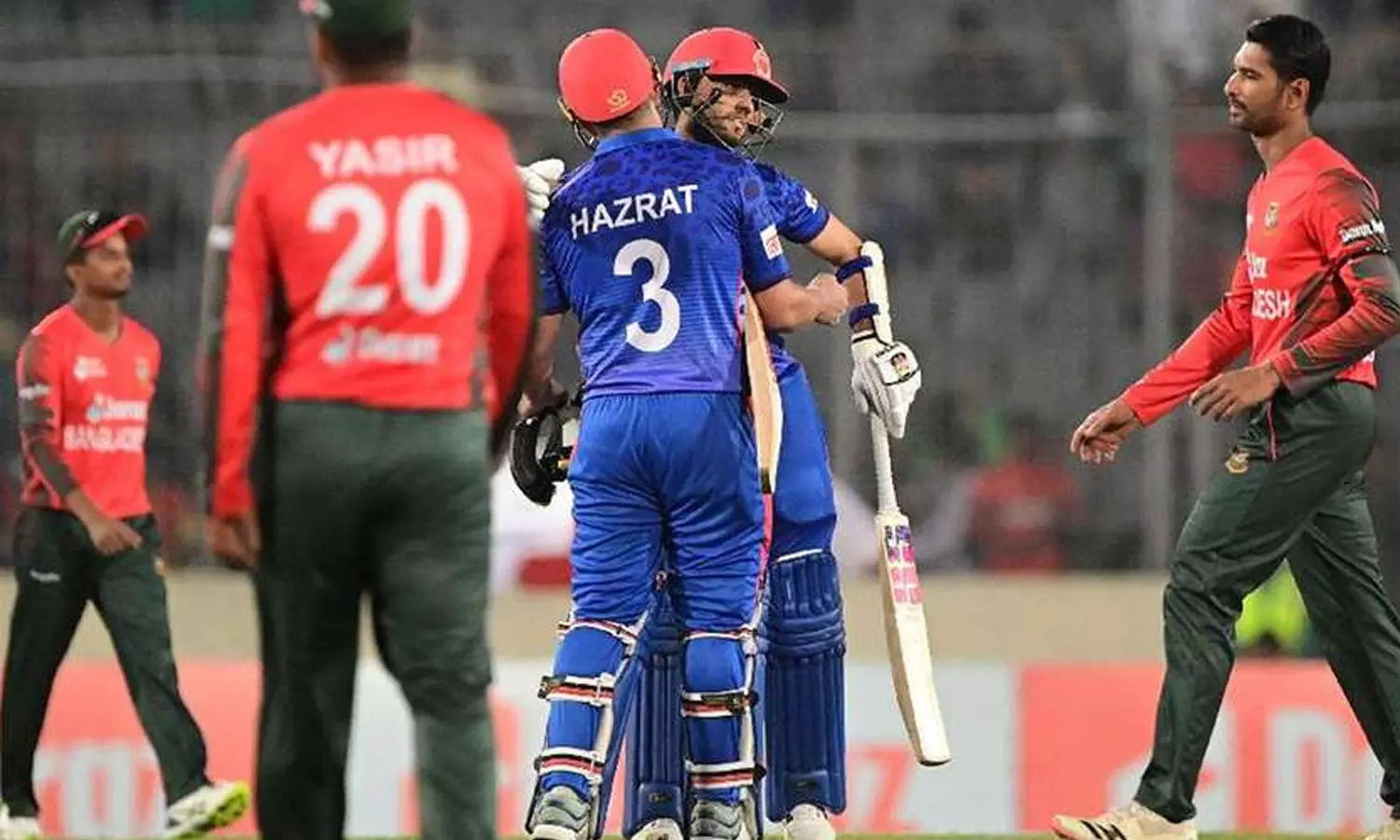 രണ്ടാം ടി20യിൽ അഫ്ഗാനിസ്താന് വിജയം: പരമ്പര സമനിലയിൽ രണ്ടാം ടി20യിൽ അഫ്ഗാനിസ്താന് വിജയം: പരമ്പര സമനിലയിൽ