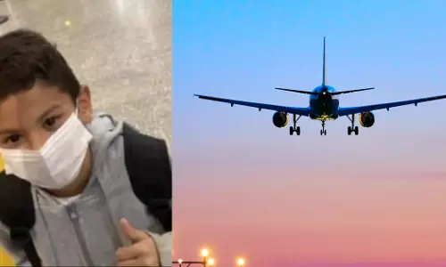 ഒമ്പതുവയസുകാരൻ ടിക്കറ്റുപോലുമില്ലാതെ വിമാനത്തിൽ സഞ്ചരിച്ചത് 2,700 കിലോമീറ്റർ; എല്ലാം പഠിച്ചത് ഗൂഗിളിൽ നോക്കി