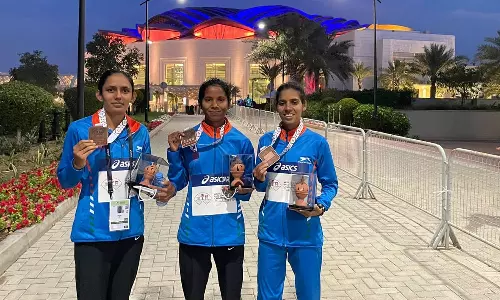 ലോക നടത്തമത്സരം: ചരിത്രം രചിച്ച് ഇന്ത്യൻ വനിതാ ടീം