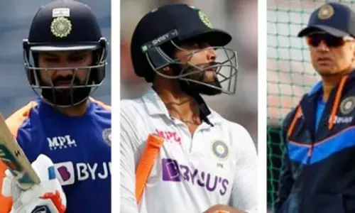 രവീന്ദ്ര ജഡേജ ഇരട്ട സെഞ്ച്വറി തികയ്ക്കും മുമ്പ് ഡിക്ലയർ; രോഹിത്തിനും ദ്രാവിഡിനും ട്രോൾ പ്രളയം