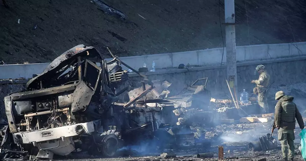 റഷ്യ ആക്രമണം തുടരുന്നു; മൂന്നാംവട്ട സമാധാന ചർച്ച ഇന്ന് റഷ്യ ആക്രമണം തുടരുന്നു; മൂന്നാംവട്ട സമാധാന ചർച്ച ഇന്ന്