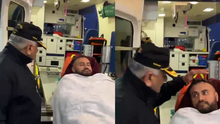 യുക്രൈനില് വെടിയേറ്റ ഇന്ത്യൻ വിദ്യാർത്ഥിയെ ഡല്ഹിയിലെത്തിച്ചു യുക്രൈനില് വെടിയേറ്റ ഇന്ത്യൻ വിദ്യാർത്ഥിയെ ഡല്ഹിയിലെത്തിച്ചു