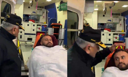 യുക്രൈനില്‍ വെടിയേറ്റ ഇന്ത്യൻ വിദ്യാർത്ഥിയെ ഡല്‍ഹിയിലെത്തിച്ചു