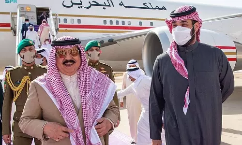 സൗദിയുമായി ബഹ്റൈൻ രാജാവ്​ നടത്തിയ ചർച്ച ഏറെ പ്രതീക്ഷ നൽകുന്നതാണെന്ന് മന്ത്രിസഭയുടെ വിലയിരുത്തൽ