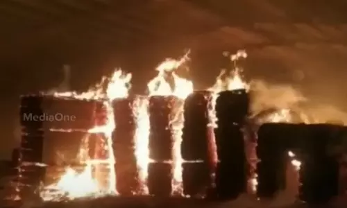 ചേർത്തലയിൽ പ്ലൈവുഡ് ഫാക്ടറിയിൽ തീപിടിത്തം