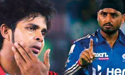 ഹര്‍ഭജന്‍റെ മുഖത്തടി മുതല്‍ വാതുവയ്പ്പ് വരെ; വിവാദങ്ങളുടെ പിച്ചില്‍ ശ്രീശാന്ത്