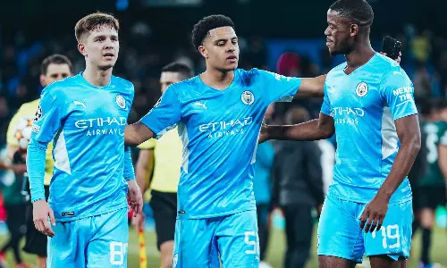 ഒന്നാം പാദത്തിന്റെ മികവിൽ മാഞ്ചസ്റ്റർ സിറ്റി ചാമ്പ്യൻസ് ലീഗ് ക്വാർട്ടറിൽ