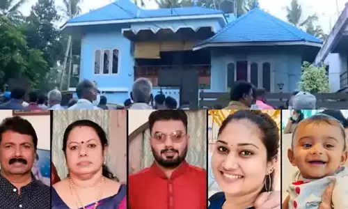വർക്കലയിൽ ഒരു കുടുംബത്തിലെ 5 പേർ മരിച്ച സംഭവം:തീ പടർന്നത് ബൈക്കിൽ നിന്ന്,സിസിടിവി ദൃശ്യങ്ങൾ