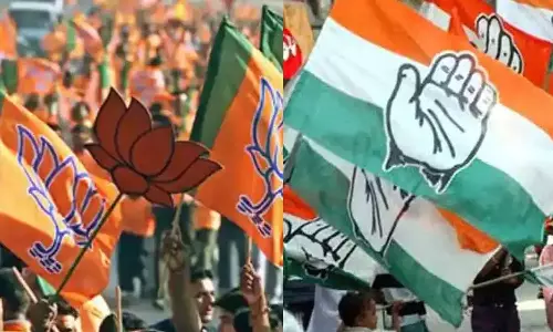 ഉത്തരാഖണ്ഡിൽ ബിജെപി മുന്നിൽ;കോൺഗ്രസ് തൊട്ടുപിന്നിൽ