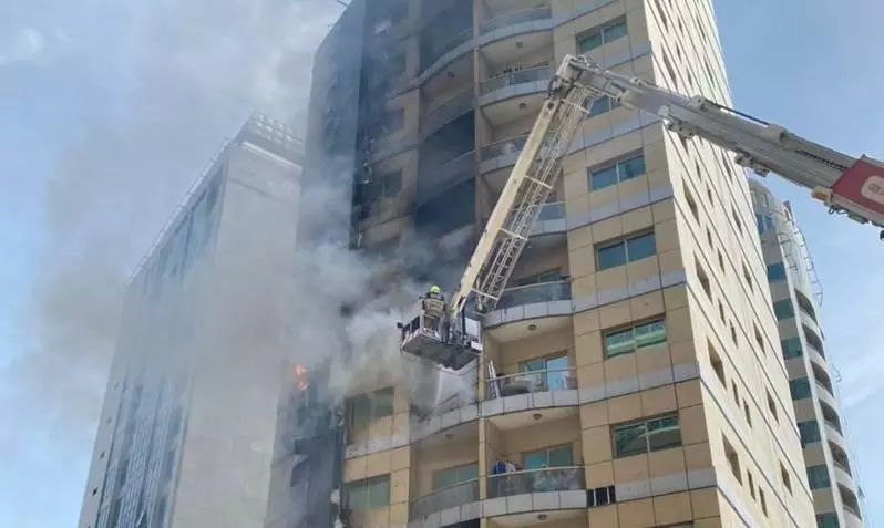 ദുബൈ അല് ബര്ഷയില് തീപിടിത്തം; 14 മിനിറ്റിനുള്ളില് നിയന്ത്രണവിധേയമാക്കി ദുബൈ അല് ബര്ഷയില് തീപിടിത്തം; 14 മിനിറ്റിനുള്ളില് നിയന്ത്രണവിധേയമാക്കി