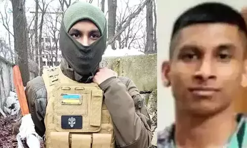 നാട്ടിലേക്ക് മടങ്ങാൻ തയ്യാറെന്ന് യുക്രൈൻ സൈന്യത്തിൽ ചേർന്ന കോയമ്പത്തൂർ സ്വദേശി നാട്ടിലേക്ക് മടങ്ങാൻ തയ്യാറെന്ന് യുക്രൈൻ സൈന്യത്തിൽ ചേർന്ന കോയമ്പത്തൂർ സ്വദേശി