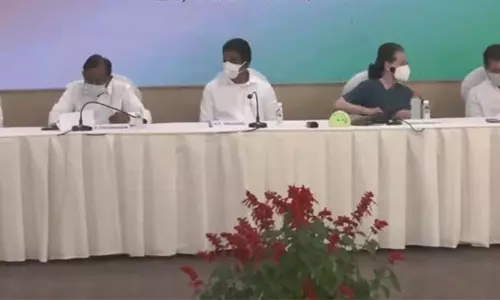 നിര്‍ണായക കോണ്‍ഗ്രസ് പ്രവര്‍ത്തക സമിതി യോഗം തുടങ്ങി; സോണിയ ഗാന്ധിക്ക് പിന്തുണയുമായി പ്രവര്‍ത്തകര്‍