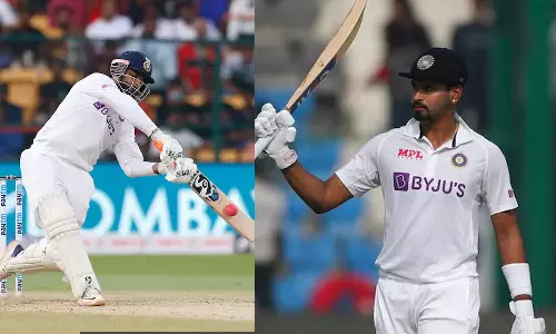 ശ്രേയസ് - പന്ത് ഷോ; ഇന്ത്യക്ക് കൂറ്റൻ ലീഡ് ശ്രേയസ് - പന്ത് ഷോ; ഇന്ത്യക്ക് കൂറ്റൻ ലീഡ്