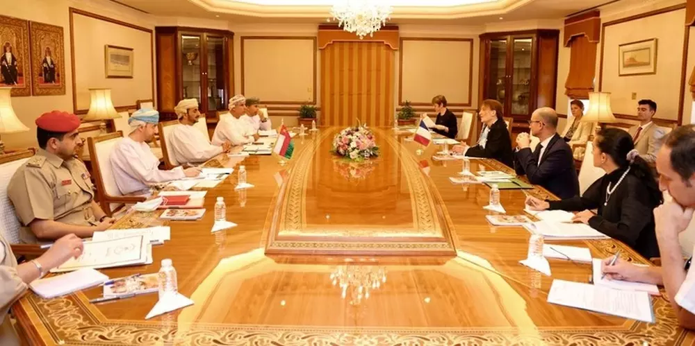 ഒമാന്-ഫ്രാന്സ് വിദേശ കാര്യ മന്ത്രാലയങ്ങള് തമ്മില് കൂടി കാഴ്ച നടത്തി ഒമാന്-ഫ്രാന്സ് വിദേശ കാര്യ മന്ത്രാലയങ്ങള് തമ്മില് കൂടി കാഴ്ച നടത്തി