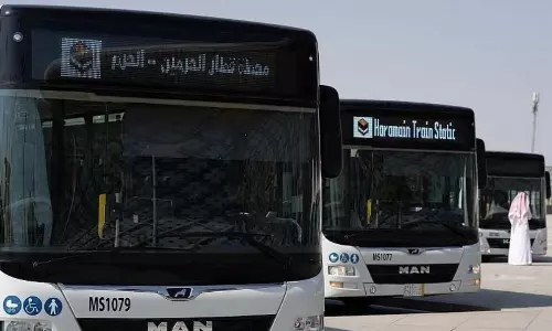 മക്ക ബസ് പദ്ധതിയുടെ രണ്ടാം ഘട്ട പരീക്ഷണ ഓട്ടം ആരംഭിച്ചു