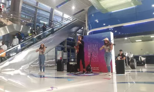 മെട്രോ മ്യൂസിക് ഫെസ്റ്റിവെല്‍;   ദുബൈ മെട്രോ സ്റ്റേഷനുകള്‍ ഇന്നുമുതല്‍ സംഗീതസാന്ദ്രമാകും