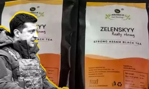 സെലൻസ്‌കി ടീ - റിയലി സ്‌ട്രോങ് അസമിൽ നിന്ന് യുക്രൈൻ പ്രസിഡൻറിന് ആദരം