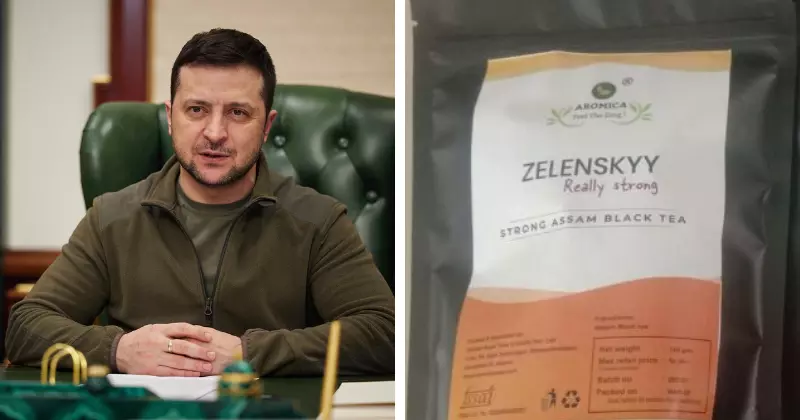 ഇനി കുടിക്കാം സ്ട്രോങ് സെലൻസ്കി ടീ; യുക്രൈൻ പ്രസിഡന്റിന് ആദരമായി അസം ചായപ്പൊടി ഇനി കുടിക്കാം സ്ട്രോങ് സെലൻസ്കി ടീ; യുക്രൈൻ പ്രസിഡന്റിന് ആദരമായി അസം ചായപ്പൊടി