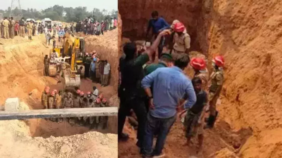 കളമശ്ശേരി മണ്ണിടിച്ചിൽ; അപകടത്തിലേക്ക് നയിച്ചത് സുരക്ഷാ വീഴ്ച, കലക്ടർ അന്വേഷണം പ്രഖ്യാപിച്ചു കളമശ്ശേരി മണ്ണിടിച്ചിൽ; അപകടത്തിലേക്ക് നയിച്ചത് സുരക്ഷാ വീഴ്ച, കലക്ടർ അന്വേഷണം പ്രഖ്യാപിച്ചു