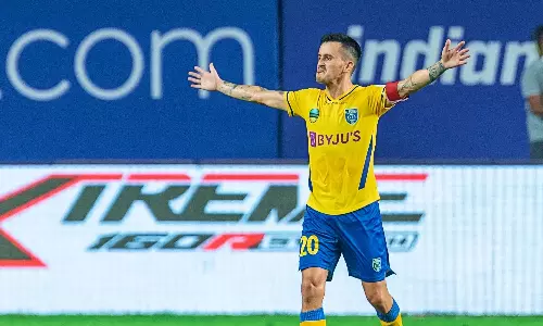 ബ്ലാസ്റ്റേഴ്‌സിന് കനത്ത തിരിച്ചടി; ക്യാപ്റ്റൻ അഡ്രിയാൻ ലൂണ ഫൈനൽ കളിച്ചേക്കില്ല