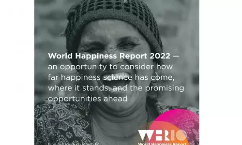 സന്തോഷ സൂചികയിൽ 146 രാജ്യങ്ങളുടെ പട്ടികയിൽ ഇന്ത്യയുടെ സ്ഥാനം 136