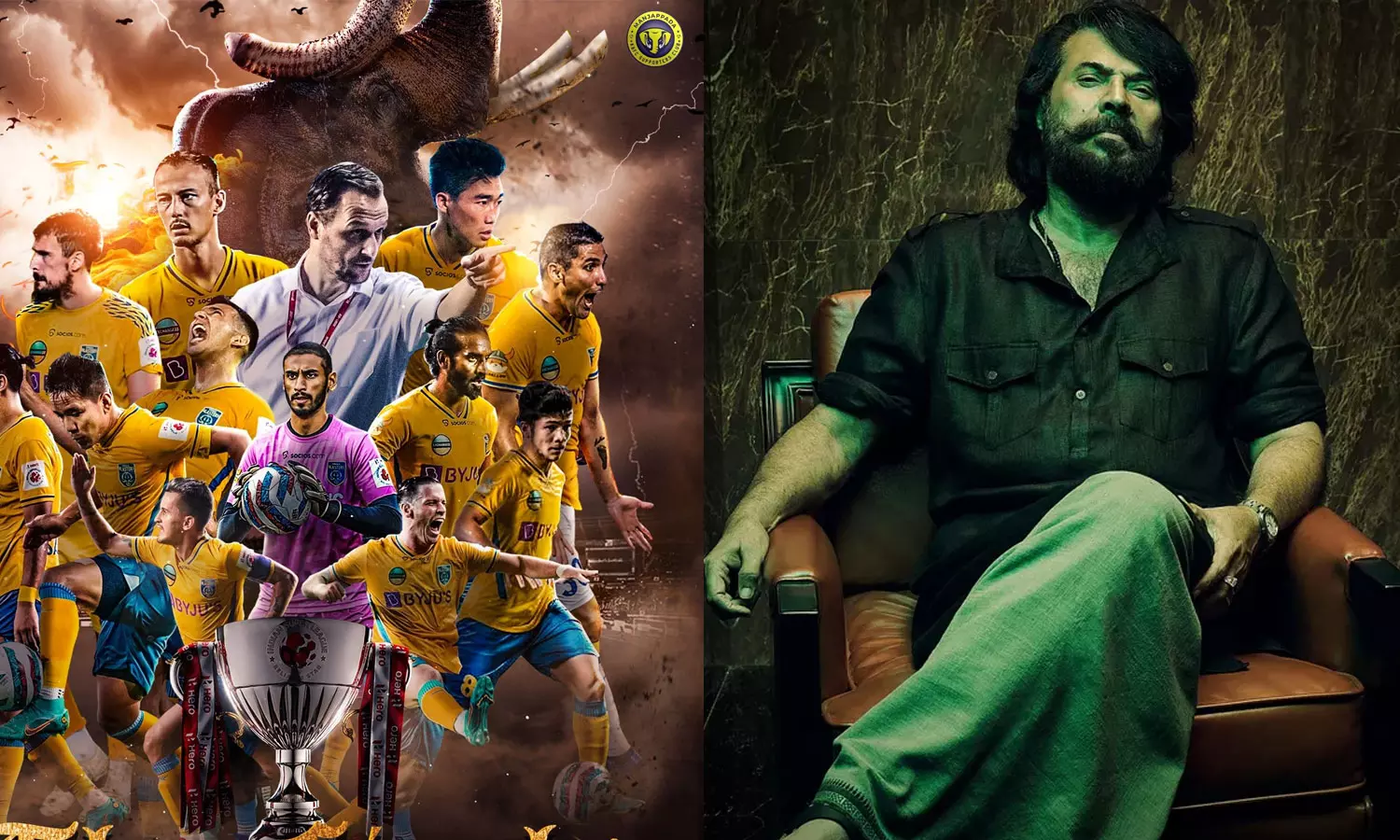 11 ചുണക്കുട്ടികളുടെ പടയോട്ടത്തിനായി കാത്തിരിക്കുന്നു; ബ്ലാസ്‌റ്റേഴ്‌സിന്  വിജയാശംസകളുമായി മമ്മൂട്ടി