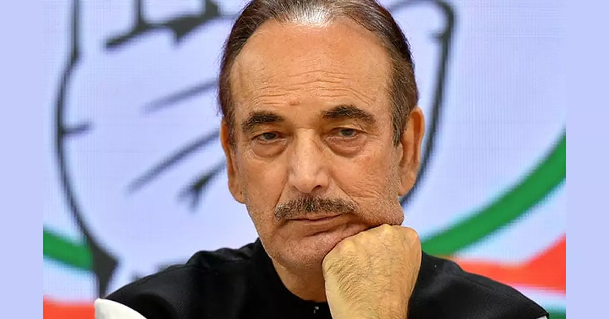 എന്‍റേത് ഉള്‍പ്പെടെ എല്ലാ രാഷ്ട്രീയ പാർട്ടികളും ഭിന്നിപ്പുണ്ടാക്കുന്നു: വിരമിക്കാനൊരുങ്ങി ഗുലാംനബി ആസാദ്