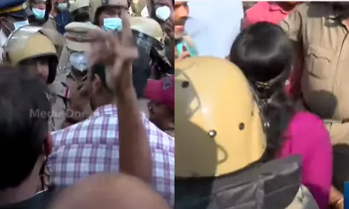 കല്ലായിയിൽ വീണ്ടും സംഘർഷം; സർവേ നടപടികൾ രണ്ടാമതും നിർത്തിവെച്ചു