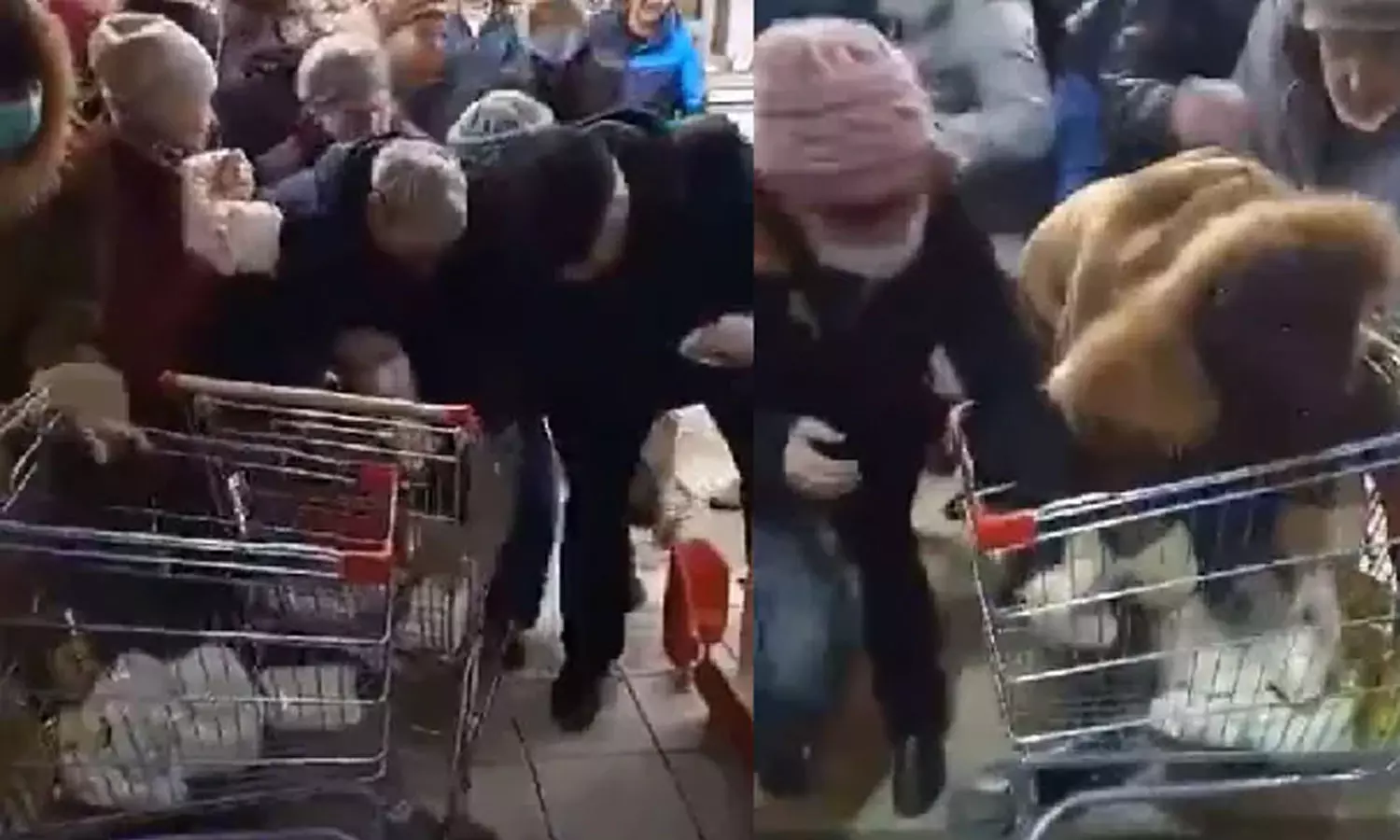 വില കൂടി, സ്‌റ്റോക്കില്ല; റഷ്യയിൽ പഞ്ചസാരക്കായി പിടിവലി, വീഡിയോ