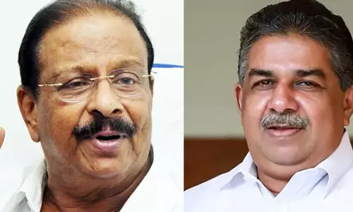 പ്രളയത്തില്‍ കാര്‍ നഷ്ടപ്പെട്ടപ്പോള്‍ വാവിട്ടു കരഞ്ഞയാള്‍ കിടപ്പാടം നഷ്ടപ്പെടുന്നവരെ തീവ്രവാദികളാക്കുന്നു: സജി ചെറിയാനെതിരെ കെ സുധാകരന്‍