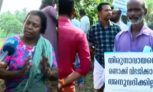 ഞങ്ങൾ തീവ്രവാദികളല്ല, ചോറ് തിന്നുന്ന മനുഷ്യരായത് കൊണ്ടാണ് ഇവരെ ജയിപ്പിച്ചത്; മന്ത്രിക്ക് കെ-റെയിൽ സമരക്കാരുടെ മറുപടി