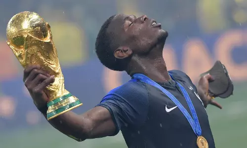 പോഗ്ബയുടെ വീട്ടിൽ മോഷണം; ലോകകപ്പ്  മെഡൽ മോഷണം പോയി