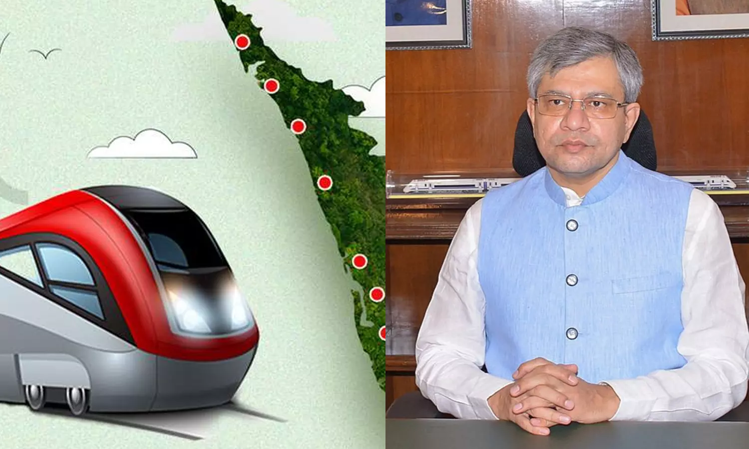 സിൽവർ ലൈൻ സങ്കീർണ പദ്ധതി, ധൃതി വെക്കേണ്ട : റെയിൽവേ മന്ത്രി സിൽവർ ലൈൻ സങ്കീർണ പദ്ധതി, ധൃതി വെക്കേണ്ട : റെയിൽവേ മന്ത്രി